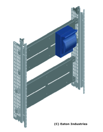 Bild zeigt allgemein das Eaton Verteilersystem mit Montageplatten